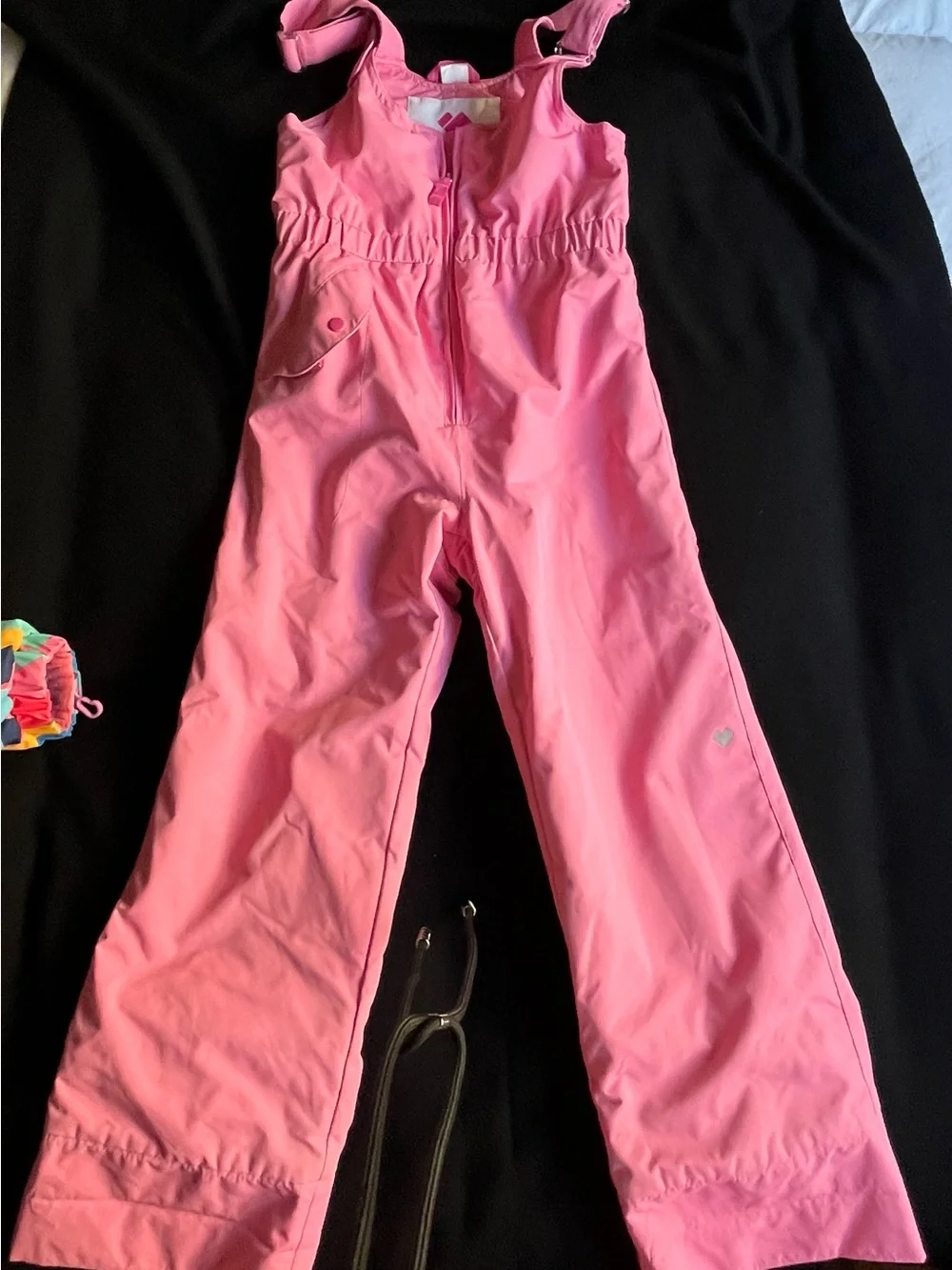 Obermeyer Pink Girls Snow Bibs and Jacket